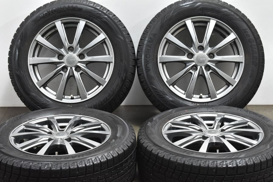 程度良好品】GRASS 16in 6.5J +53 PCD114.3 ヨコハマ アイスガード