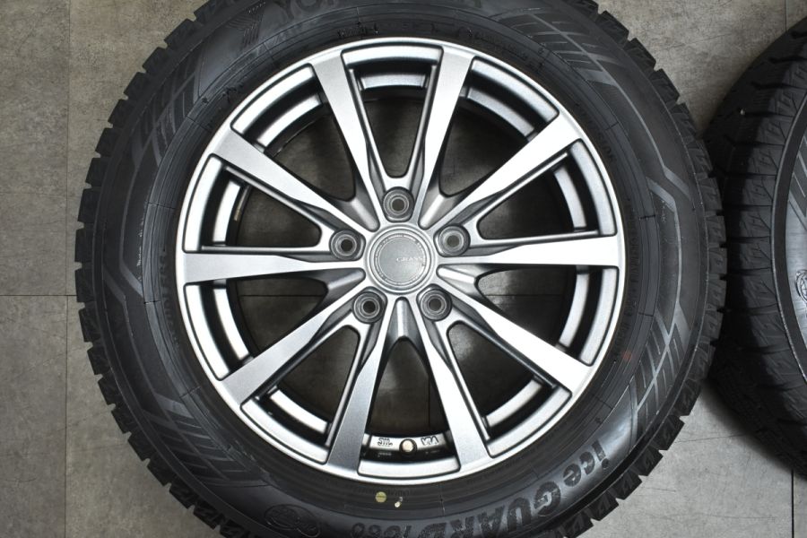 程度良好品】GRASS 16in 6.5J +53 PCD114.3 ヨコハマ アイスガード