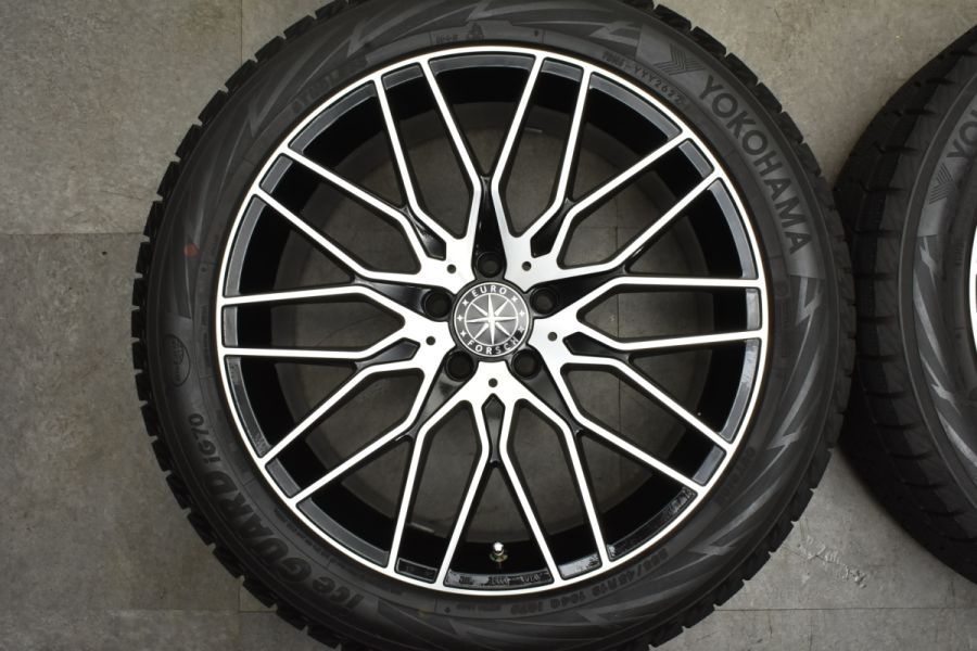 バリ溝 美品】ユーロフォルシュ 19in 8.5J +31.5 PCD112 ヨコハマ 