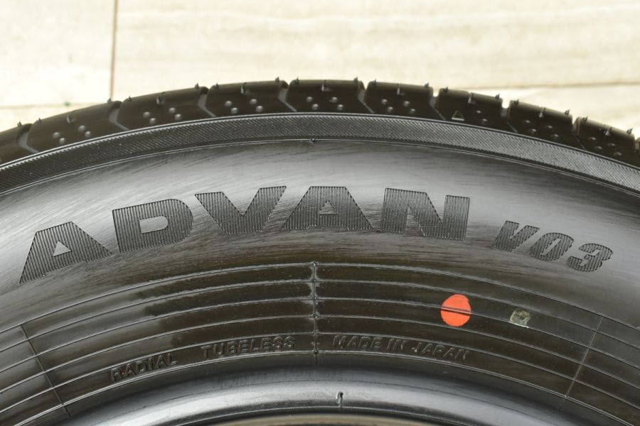 新車外し 2024年製 YOKOHAMA ADVAN V03 225/65R17 17インチ 夏タイヤ 4