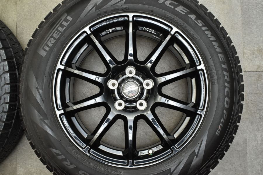 良好品】シュナイダー 17in 7J +48 PCD114.3 ピレリ アイスアシンメトリコプラス 225/65R17 NX ハリアー RAV4  エクストレイル 中古 スタッドレスタイヤホイールセット | パーツ販売ナンバーワン