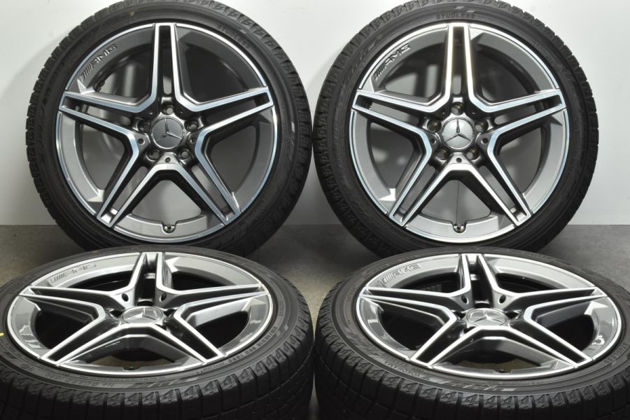 A35用サイズ】メルセデスAMG W205 Cクラス C43 純正 18in 7.5J +33