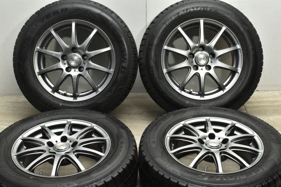 良好品】ロクサーニスポーツ 16in 6.5J +38 PCD114.3 グッドイヤー 