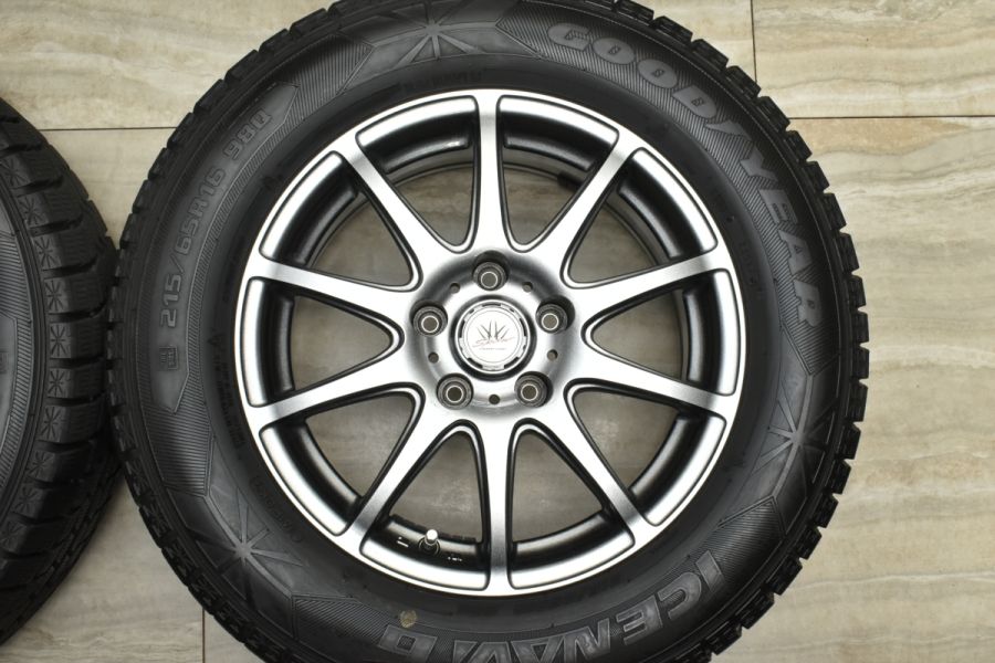 良好品】ロクサーニスポーツ 16in 6.5J +38 PCD114.3 グッドイヤー 