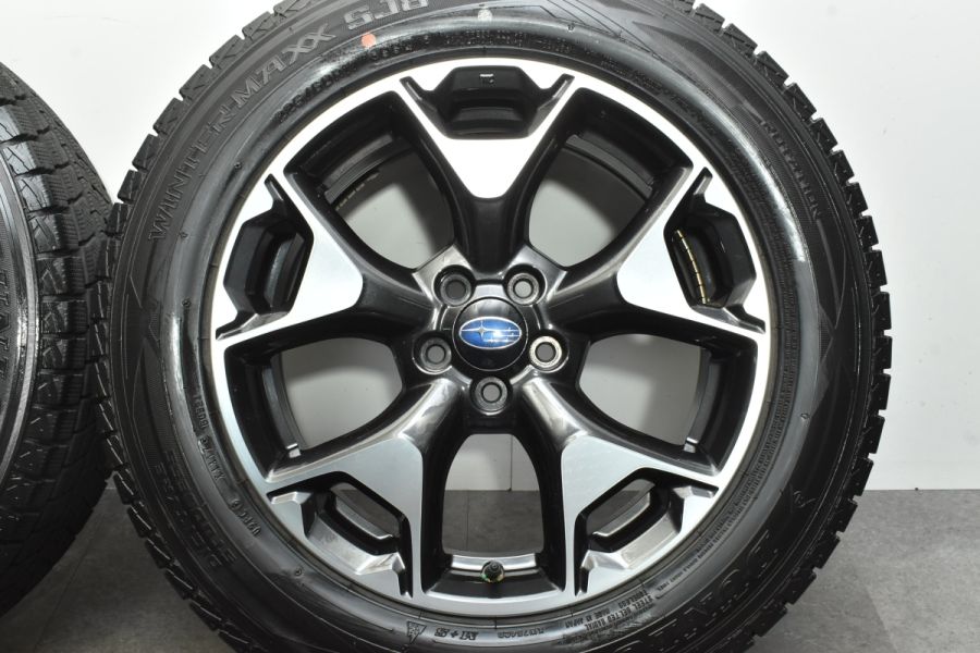 美品 ENKEI製】スバル GT系 XV 17in 7J +55 PCD100 ダンロップ