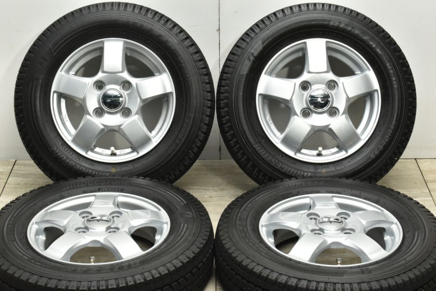 バリ溝 美品】TWS CVW-01 12in 3.50B +45 PCD100 ブリヂストン ブリザック VL10 145/80R12 サンバー  キャリィ ハイゼット クリッパー 中古 スタッドレスタイヤホイールセット | パーツ販売ナンバーワン