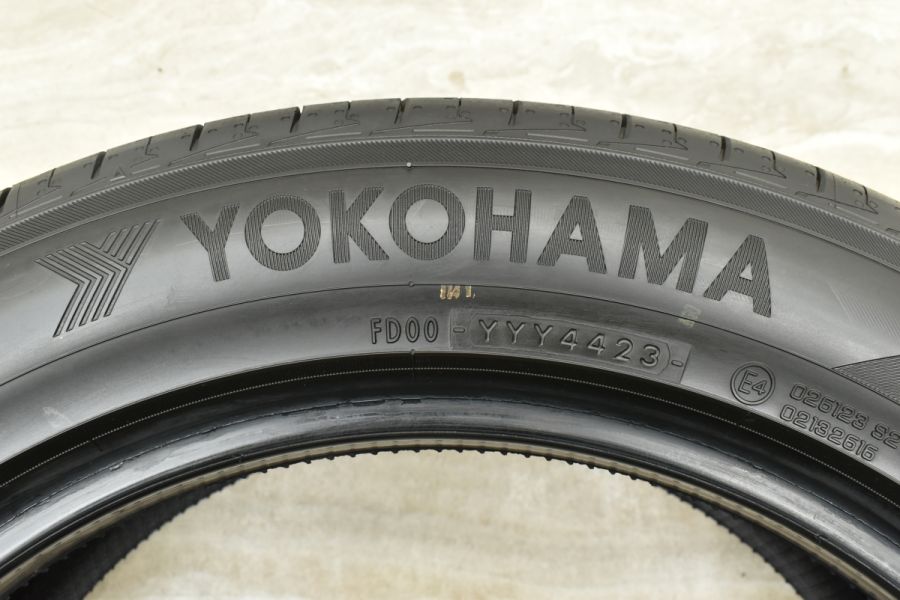 バリ山!! 2023年製 225/55R18 ヨコハマ アドバン dB V552 2023年製 新車外し品】ヨコハマ アドバン dB V552 225/55R18 4本