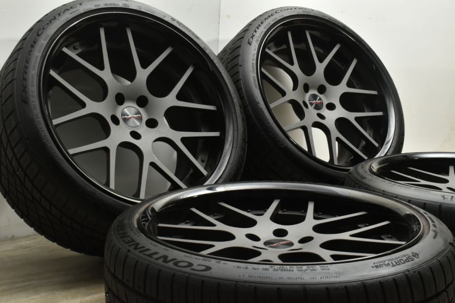 鍛造 バリ溝】Hyper forged ハイパーフォージド HF-C7 20in 9J +17 11J +39 2024年 2023年製  コンチネンタル 245/35R20 295/30R20 CLS53 中古 タイヤホイールセット | パーツ販売ナンバーワン