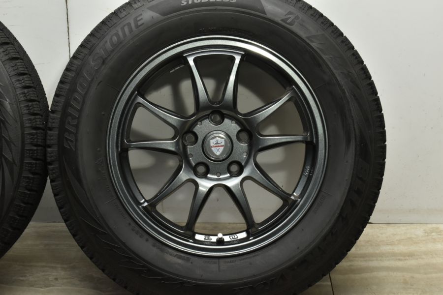 バリ溝】ESTROSA 16in 6.5J +35 PCD114.3 ブリヂストン ブリザック