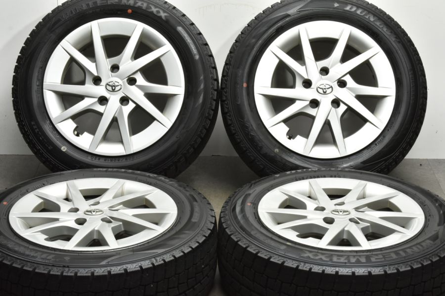 バリ溝】トヨタ プリウスα 純正 16in 6.5J +39 PCD114.3 ダンロップ