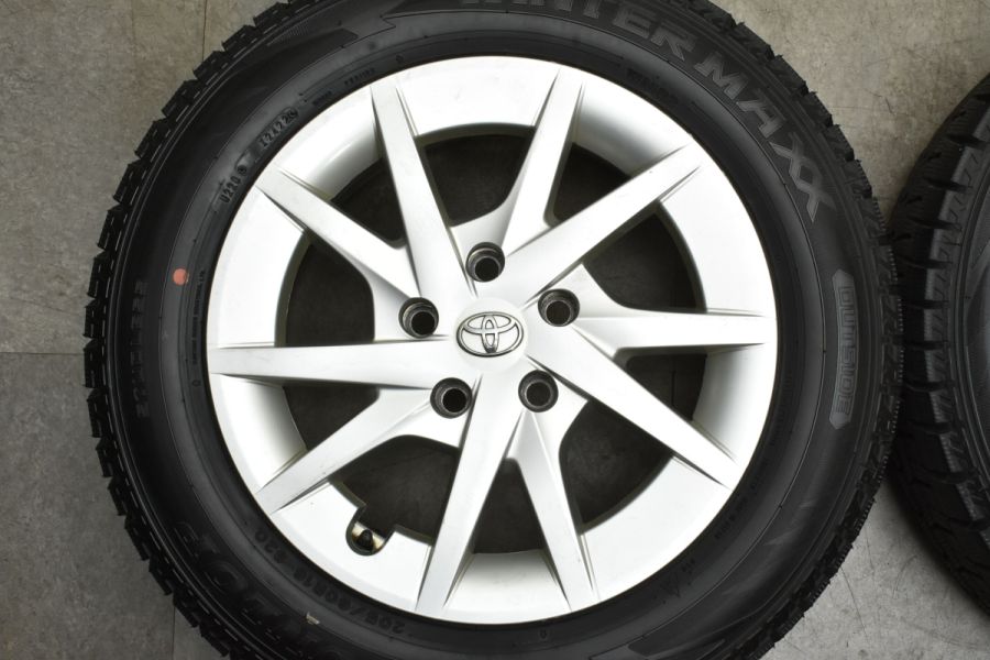バリ溝】トヨタ プリウスα 純正 16in 6.5J +39 PCD114.3 ダンロップ