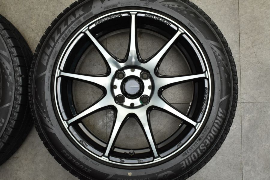 美品 バリ溝】WEDS ウェッズスポーツ SA-99R 16in 6.5J +42