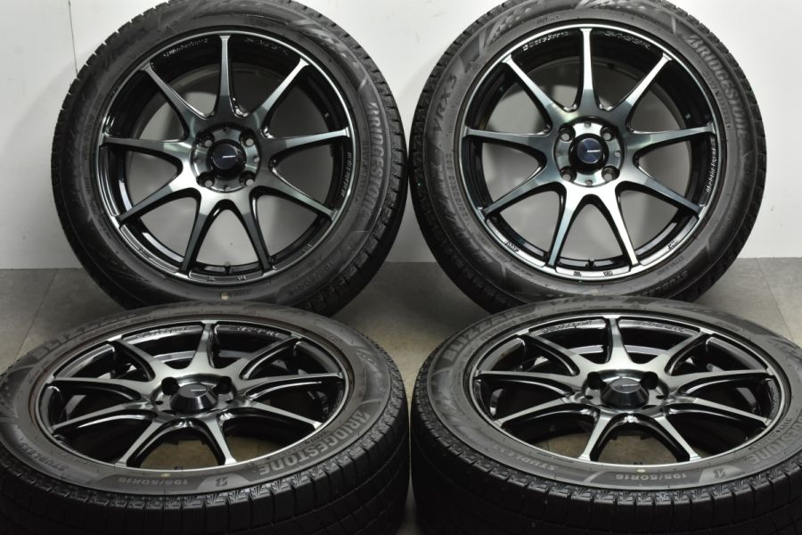 美品 バリ溝】WEDS ウェッズスポーツ SA-99R 16in 6.5J +42