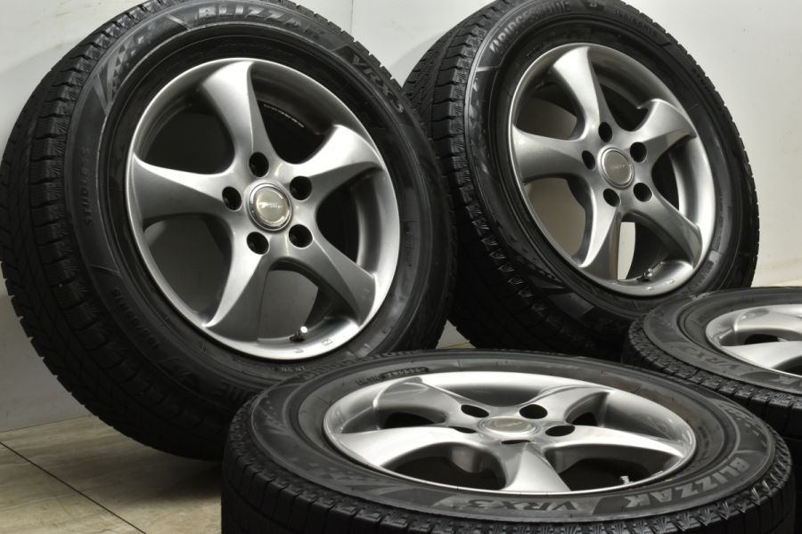 バリ溝品 2023年製】TOPRUN 15in 6J +53 PCD114.3 ブリヂストン