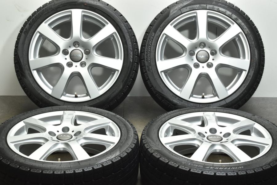 バリ溝】VW ゴルフ 純正サイズ MAK DOLOMITI 17in 7J +50 PCD112 2022 