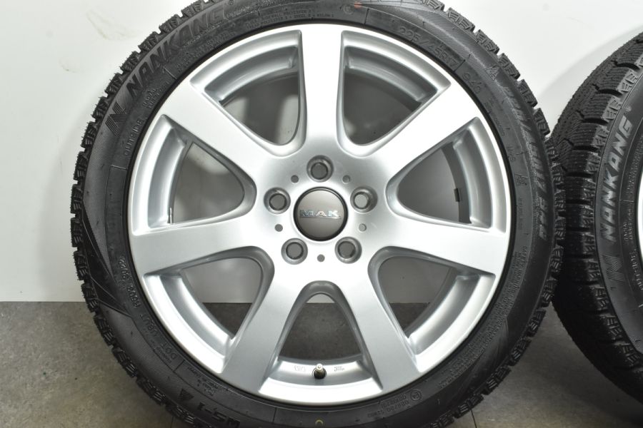 バリ溝】VW ゴルフ 純正サイズ MAK DOLOMITI 17in 7J +50 PCD112 2022 