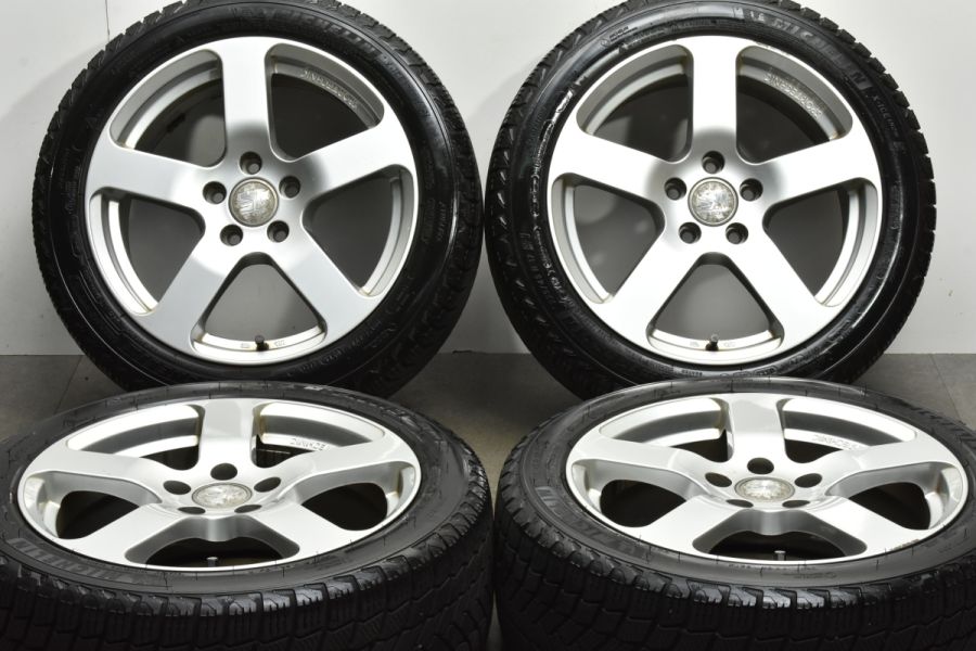 バリ溝 スタッドレス】スポーツテクニック 17in 7.5J +50 PCD112 ミシュラン X-ICE SNOW 225/45R17 2021年製  VW ゴルフ アウディ A3 中古 スタッドレスタイヤホイールセット | パーツ販売ナンバーワン