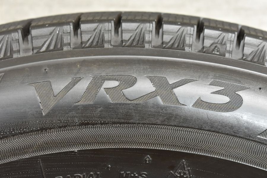 超バリ溝 9分山】ブリヂストン ブリザック VRX3 225/60R17 1本 