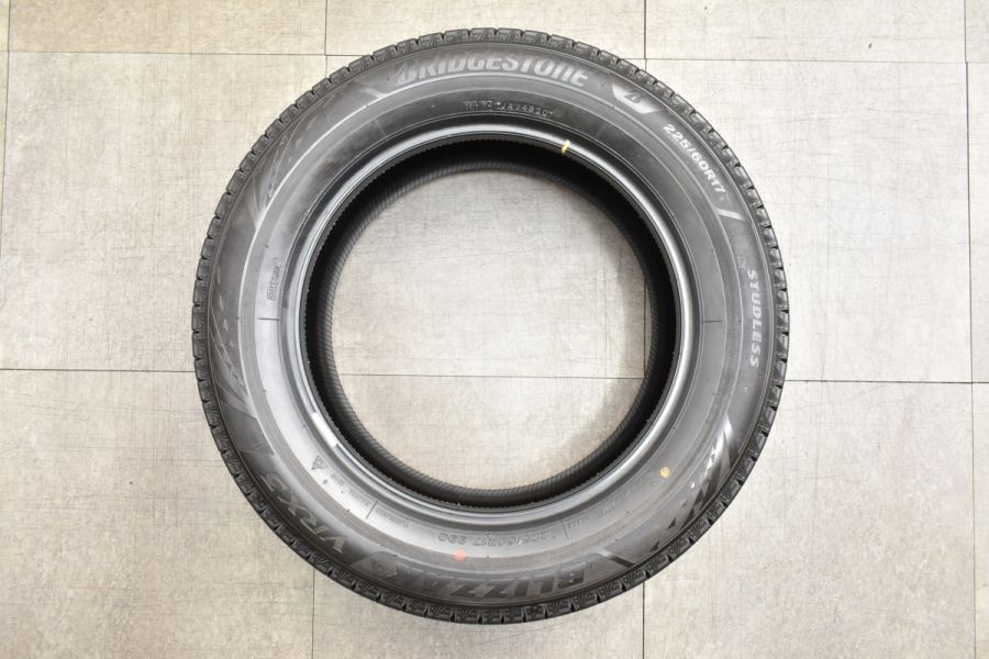 超バリ溝 9分山】ブリヂストン ブリザック VRX3 225/60R17 1本 