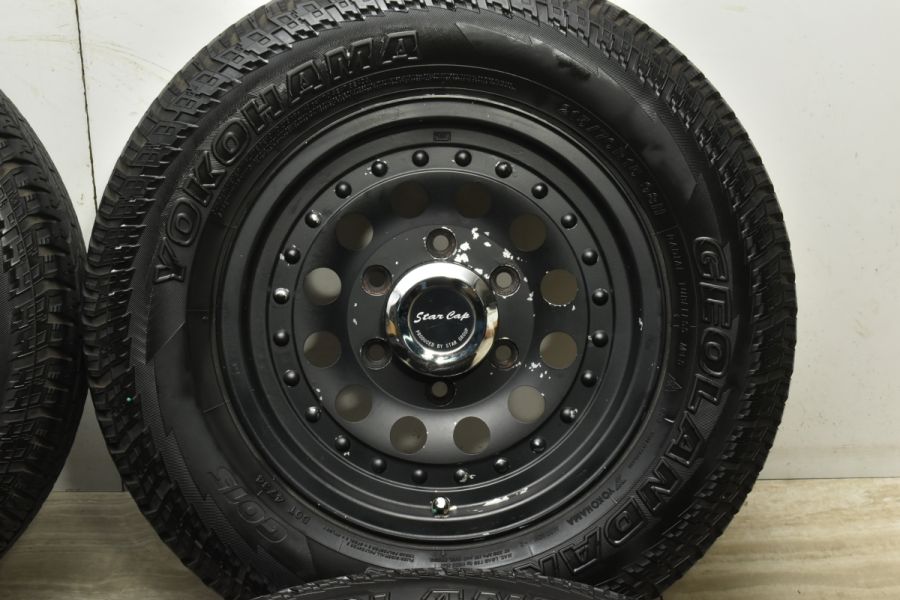 ハイエースサイズ】STAR CAP 15in 6J +22 6穴 PCD139.7 ヨコハマ
