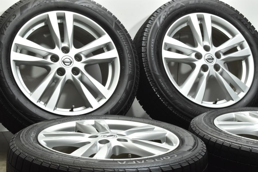 エルグランド純正　ニッサン　225/55R18 良好品】ニッサン E52 エルグランド 純正 18in 7.5J +55 PCD114.3