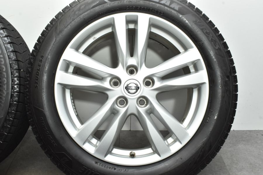 エルグランド純正　ニッサン　225/55R18 良好品】ニッサン E52 エルグランド 純正 18in 7.5J +55 PCD114.3