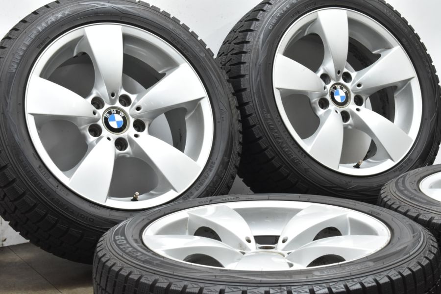 バリ溝 スタッドレス】BMW F10 F11 5シリーズ 純正 17in 7.5J +20 PCD120 ウィンターマックス WM01  225/50R17 スタースポーク138 中古 スタッドレスタイヤホイールセット | パーツ販売ナンバーワン