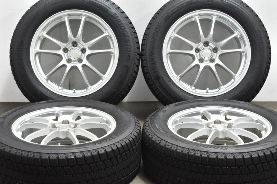 バリ溝 スタッドレス】ECO FORME 17in 7J +53 PCD100 ブリヂストン ブリザック DM-V3 225/60R17 2022年製  スバル GT XV SJフォレスター 中古 スタッドレスタイヤホイールセット | パーツ販売ナンバーワン