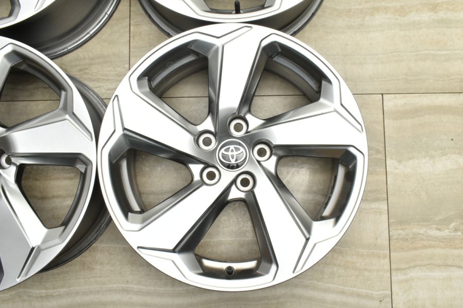 良好品】トヨタ RAV4 純正 18in 7J +35 PCD114.3 4本セット