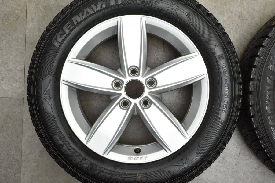 正規品】VW ポロ 純正 オプション コルヴァーラ 15in 5.5J +40 正規品】VW ポロ 純正 オプション コルヴァーラ 15in 5.5J +40