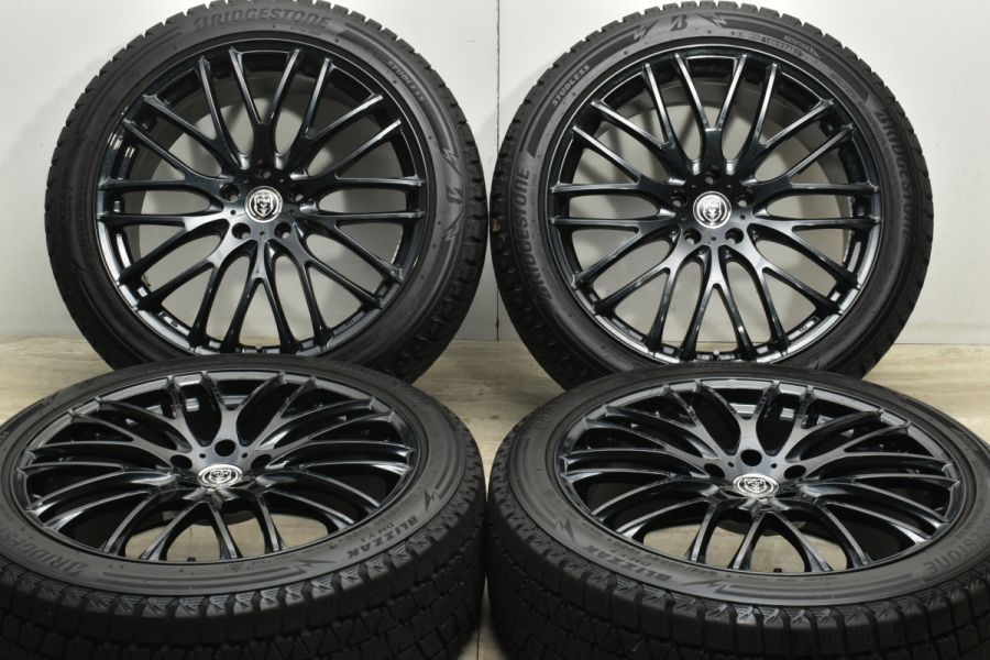 バリ溝 DM-V3】プレミックス 20in 8.5J +52 PCD114.3 ブリヂストン ブリザック 245/45R20 レガシィアウトバック  CX-5 スタッドレス 中古 スタッドレスタイヤホイールセット | パーツ販売ナンバーワン