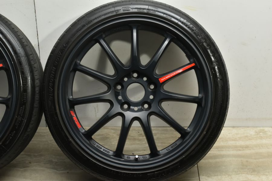 人気ホイール】ワークエモーション ZR10 18in 7.5J +47 PCD114.3