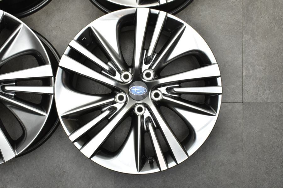 新車外し 美品】スバル レヴォーグ レイバック 純正 18in 7J +55