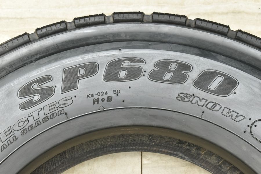 265/70R19.5 ダンロップ　SP680 極バリ目　ミックス　1本　タイヤ 265/70R19.5 ダンロップ SP680 極バリ目 ミックス 1本 タイヤ