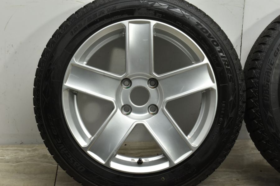バリ溝】AGA 16in 7J +32 PCD108 トーヨー オブザーブ GIZ2 195