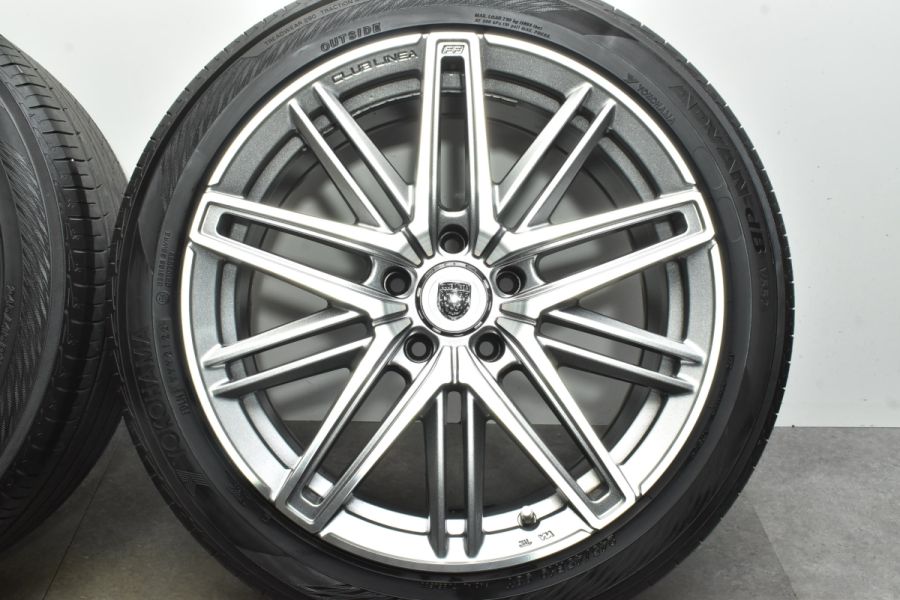 良好品】クラブリネア カッサーノ FF 19in 8.5J +36 PCD120 ヨコハマ 