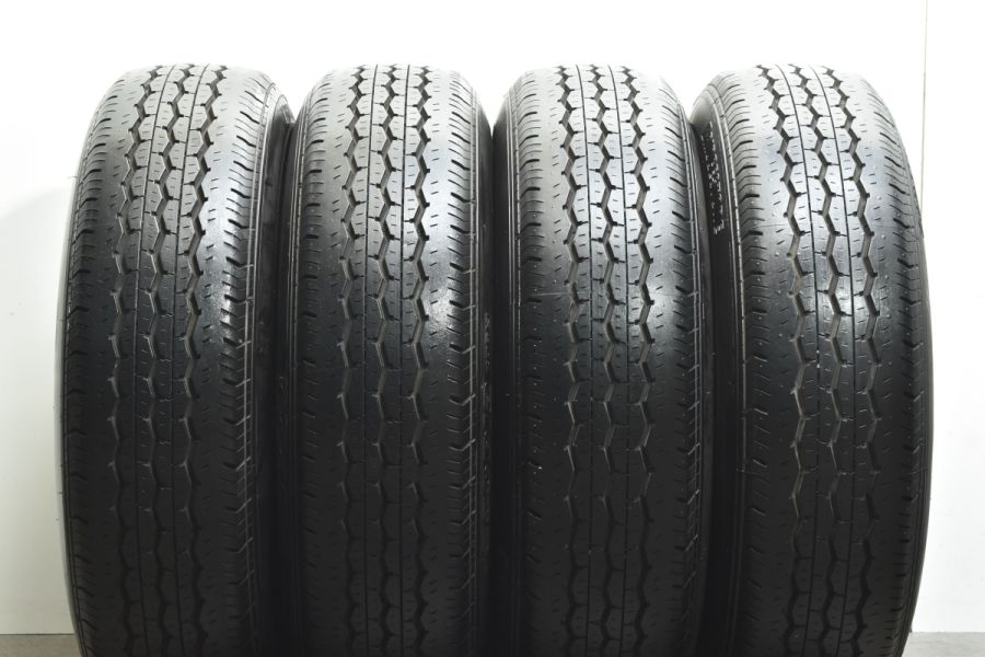 2023年製 バリ溝 美品】トヨタ 200 ハイエース 純正 15in 6J +35