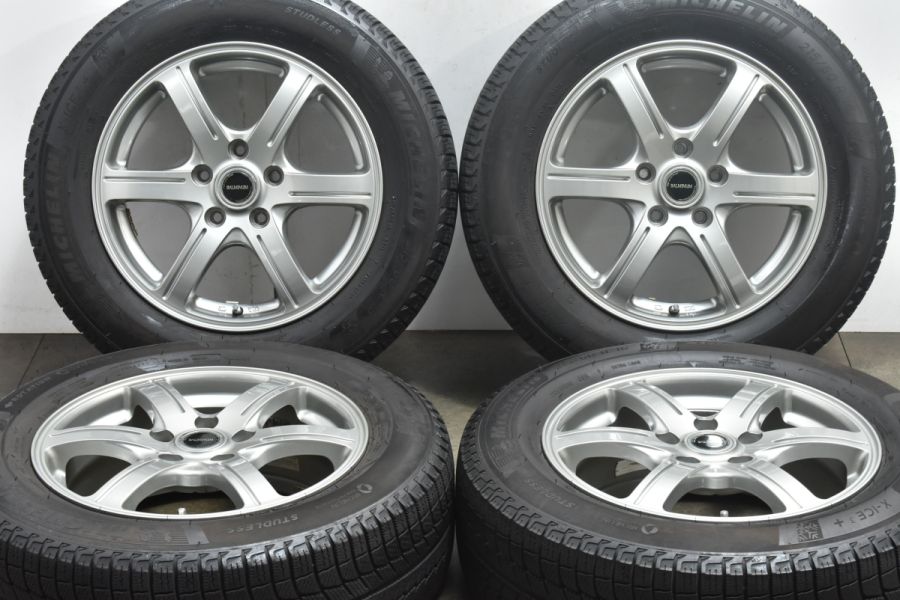 良好品】バルミナ 16in 6.5J +54 ミシュラン X-ICE3+ 215/60R16 