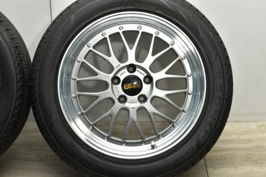 送料込 BBS 鍛造 17インチ アルミホイール　レグノ 4本セット ナット付 BBS (在庫あり) (4本セット価格) 17インチ 6.5J 6/139.7 RT-X