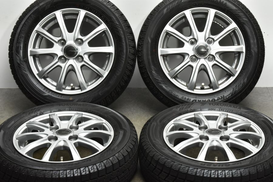 バリ溝 2023年製】MILLOUS 13in 4.00B +42 PCD100 ヨコハマ アイス