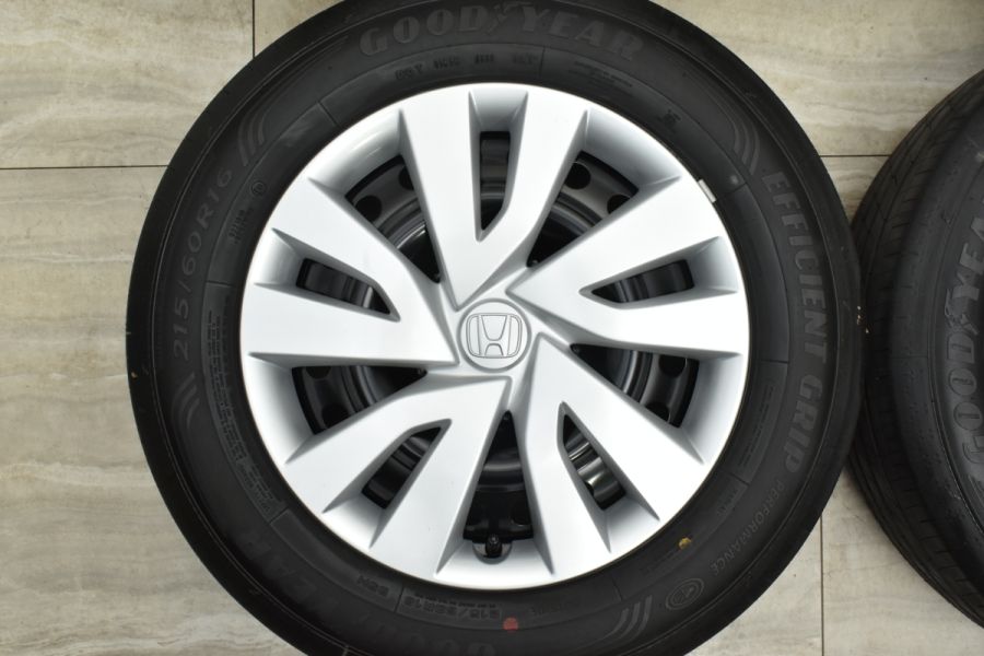 新車外しホンダWR-V純正16インチスチールホイール1台分セットナット付き 2024年製 新車外し品】ホンダ WR-V 純正 16in 7J +55 PCD114.3
