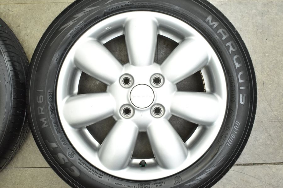 バリ溝】スズキ ラパン 純正 14in 4.5J +45 PCD100 CST MARQUIS MR61 
