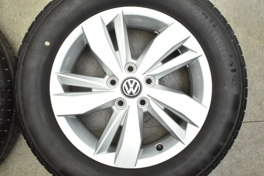 新車外し品】フォルクスワーゲン ポロ 純正 15in 5.5J +40 PCD100 