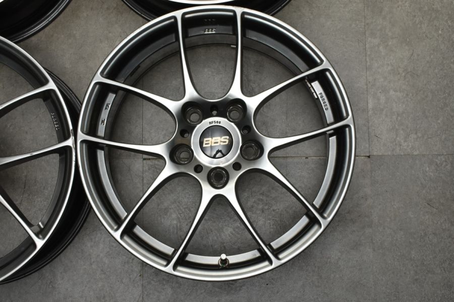 鍛造ホイール】BBS RF508 17in 7J +48 PCD120 4本セット ミニ R60