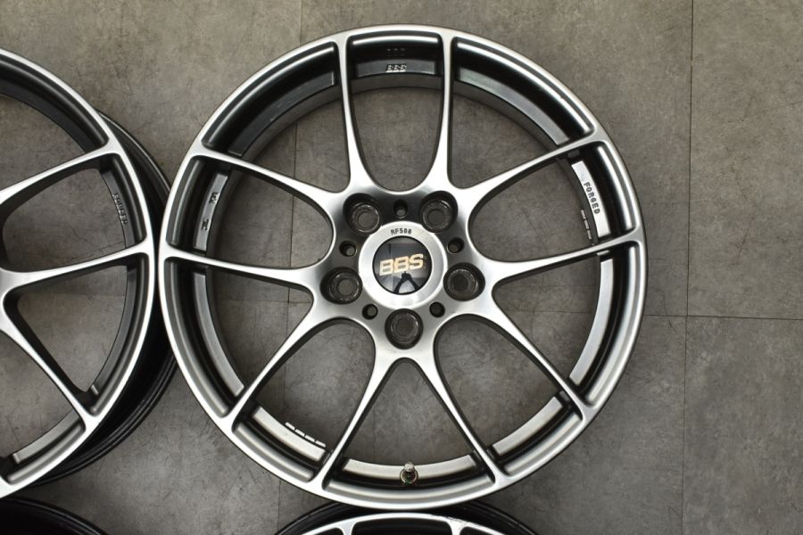 鍛造ホイール】BBS RF508 17in 7J +48 PCD120 4本セット ミニ R60