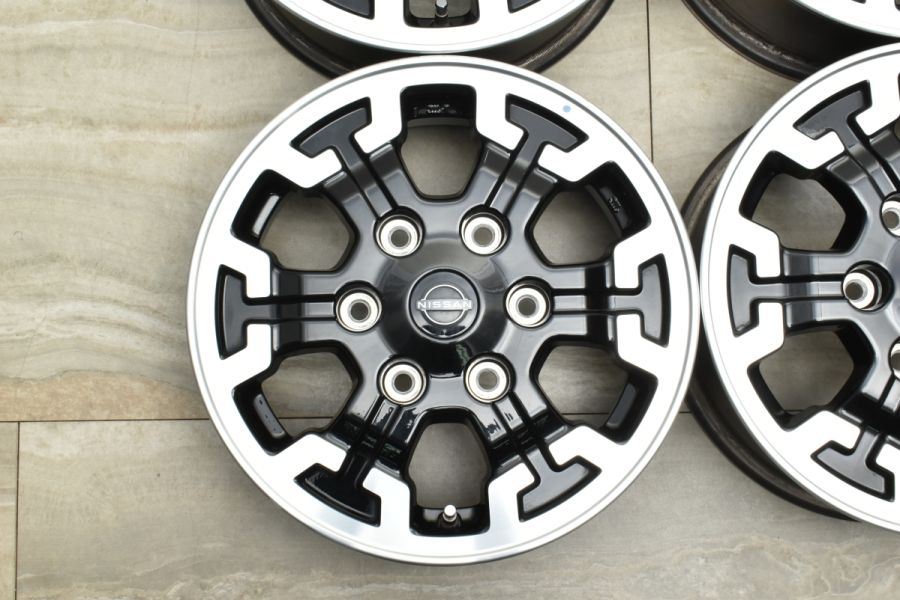 日産 NISSAN NV350 キャラバン ライダー 純正アルミホイール 2023年製 新車外し バリ溝美品】ニッサン NV350 キャラバン 純正