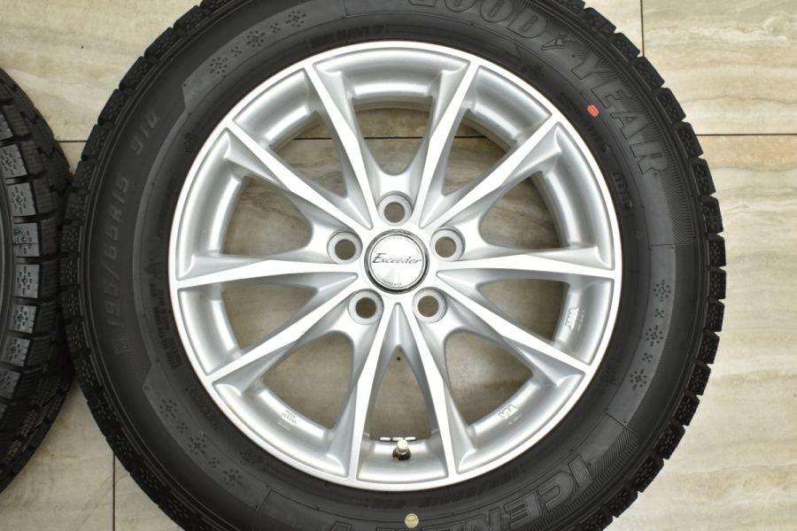 交換用に】エクシーダー 15in 6J +45 PCD100 グッドイヤー