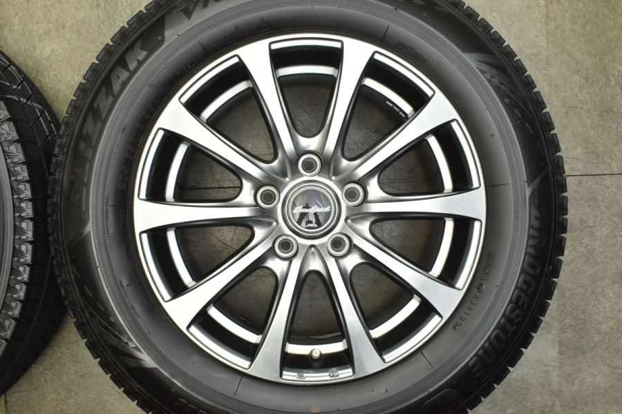 バリ溝】ユーロスピード 16in 6.5J +48 PCD114.3 ブリヂストン