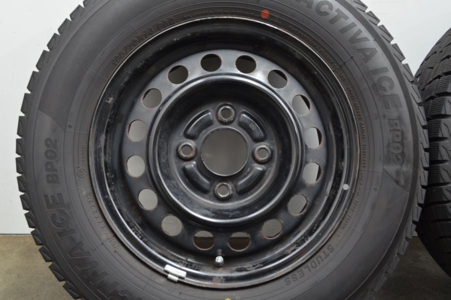 ニッサン 純正スチール 14インチ プラクティバ 185/70R14 ニッサン 純正スチール 14インチ プラクティバ 185/70R14 - メルカリ