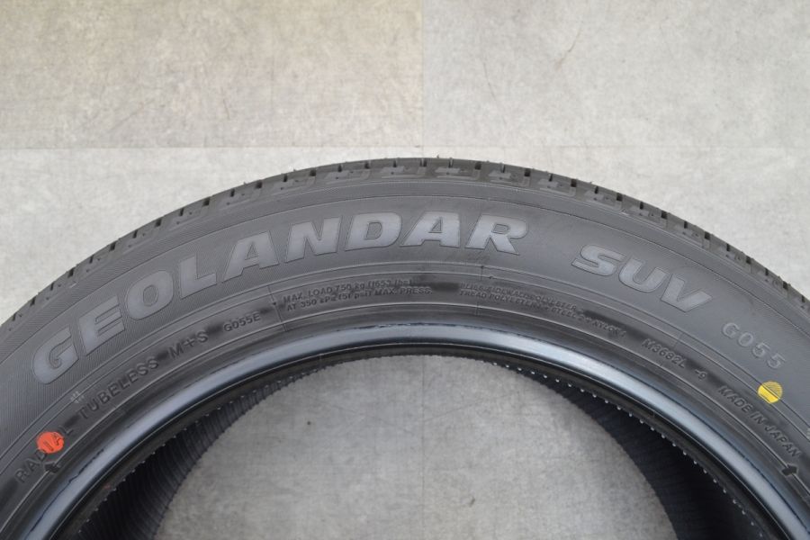 2025年製 新車外し】ヨコハマ ジオランダー SUV G055 225/55R18